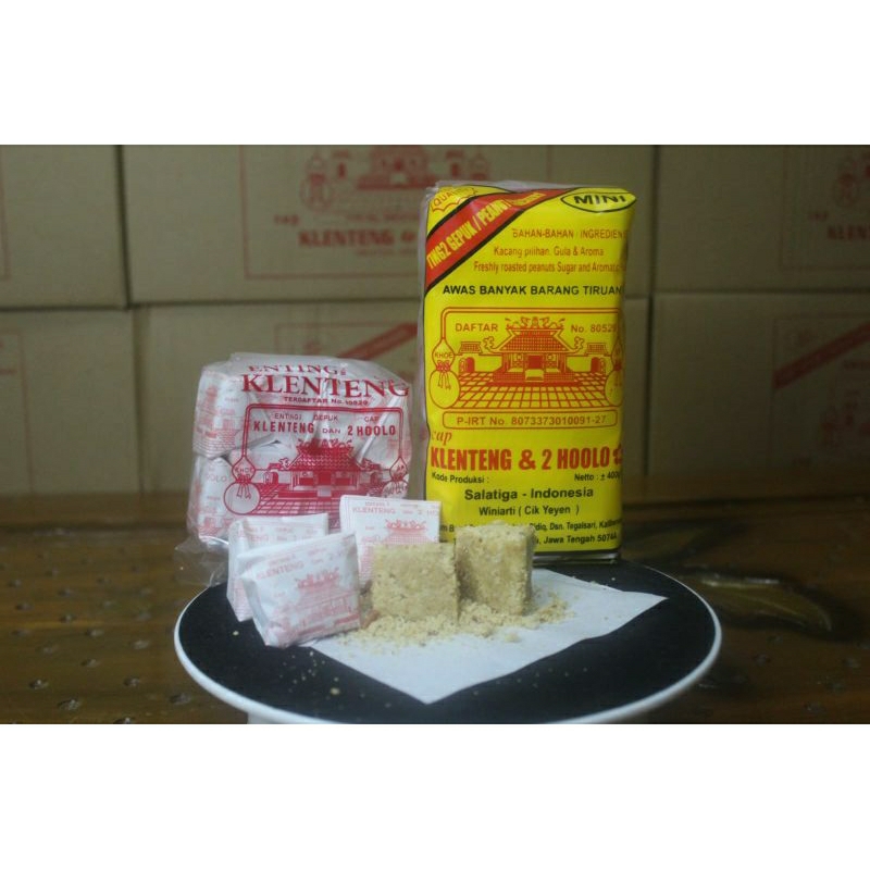 

Enting Gepuk cap Klenteng & 2 Hoolo Mini isi 50pcs