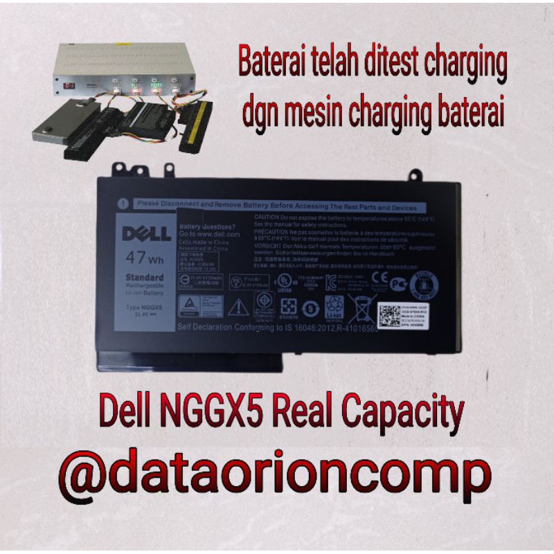 Baterai dell latitude E5470 E5270 series NGGX5