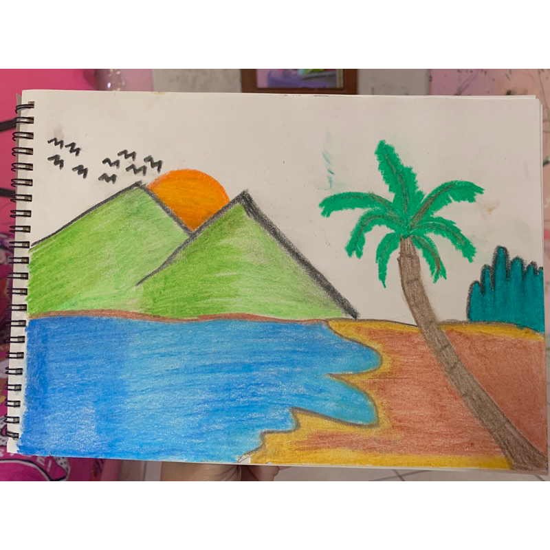 

Gambar Crayon Pantai