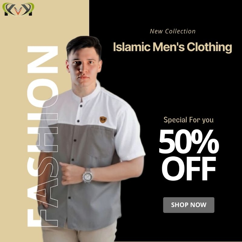 Baju Muslim Koko Pria Style Masa Kini