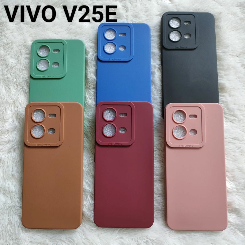 SOFTCASE PRO CAMERA FOR VIVO V25E MACARON TPU CANDY PRO