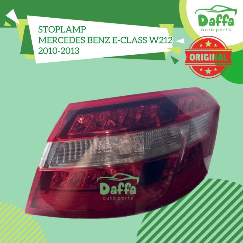 Stoplamp Lampu Belakang Stop Lamp Rem Mundur Mobil Mercedes-Benz Mercy Merci E-Class W212 2010 2011 