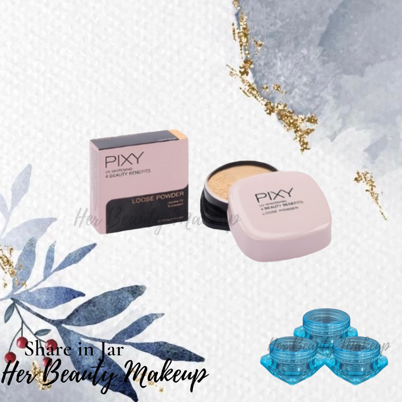 Share in Jar PIXY UV Whitening LOOSE POWDER