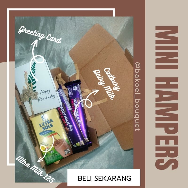 

KADO ULANG TAHUN / KADO WISUDA / HAMPERS COKLAT / KADO SIMPLE