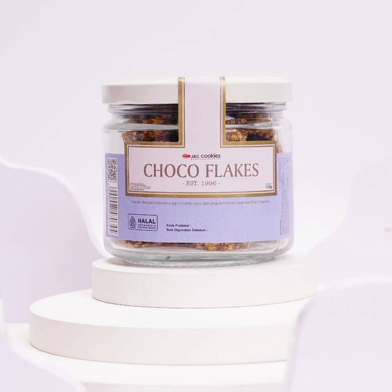 

JNC COOKIES - CHOCO FLAKES TOPLES KACA