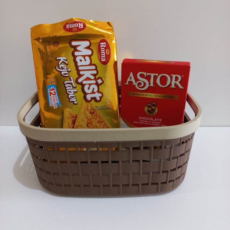 GROSIR 1 LUSIN (12 pc) Keranjang Serbaguna BLINK Mini Basket Anyam Souvenir Ulang Tahun