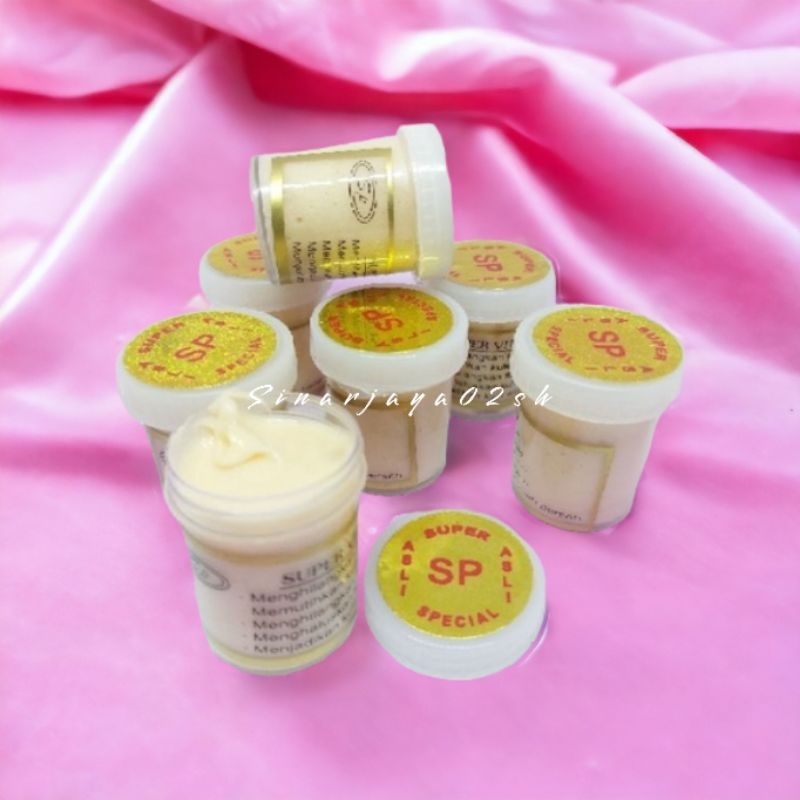 ( harga 1lsn isi 12 ) Cream Sp Gold Lis Gold Super Spesial Gol Whitening Crem ORIGINAL