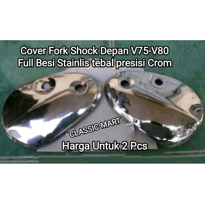 TUTUP FORK DEPAN TUTUP SHOCK DEPAN YAMAHA V75-V80