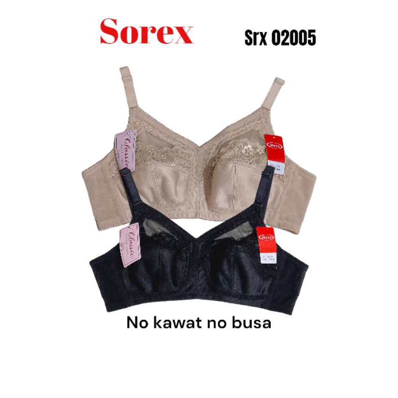 Harga Sale Bra sorex tanpa kawat tanpa busa uk 36/ 38C