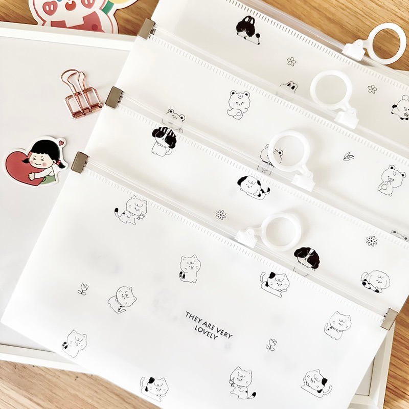 

PVC Pouch Cutie Pet (pencil case/kotak pensil lucu/pouch lucu)