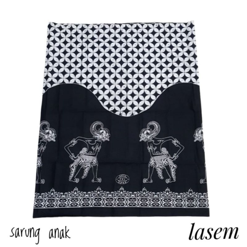 SARUNG ANAK MOTIF WAYANG