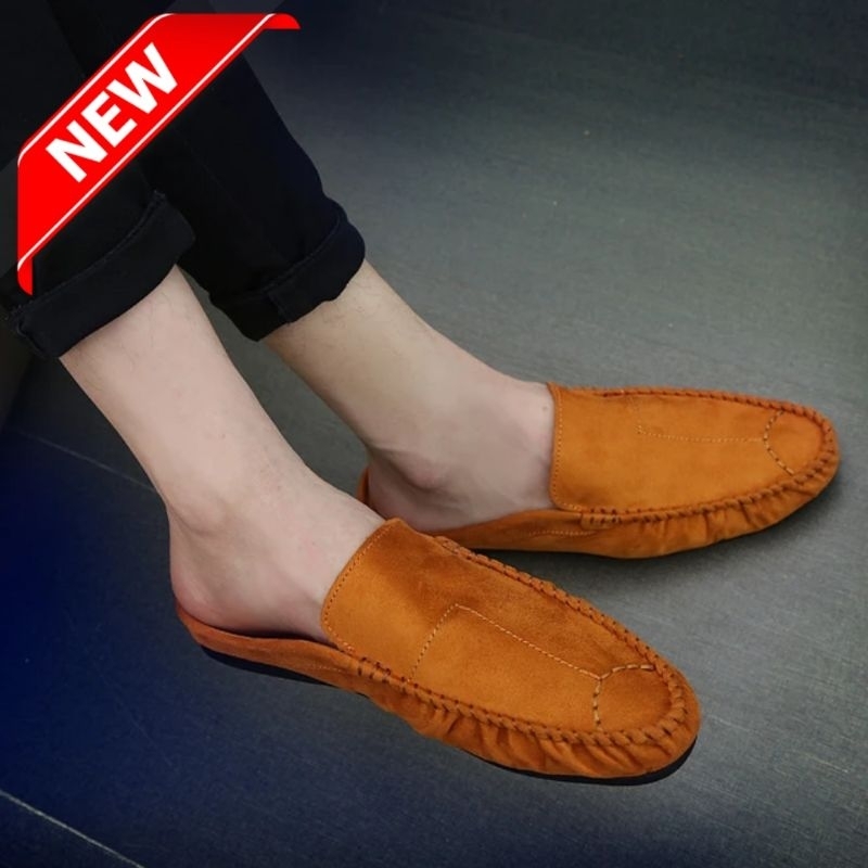 Sepatu Pantofel Pria Hitam Terbaru Untuk Kerja Kantor Dan Acara Tanpa Tali Merk Carlit