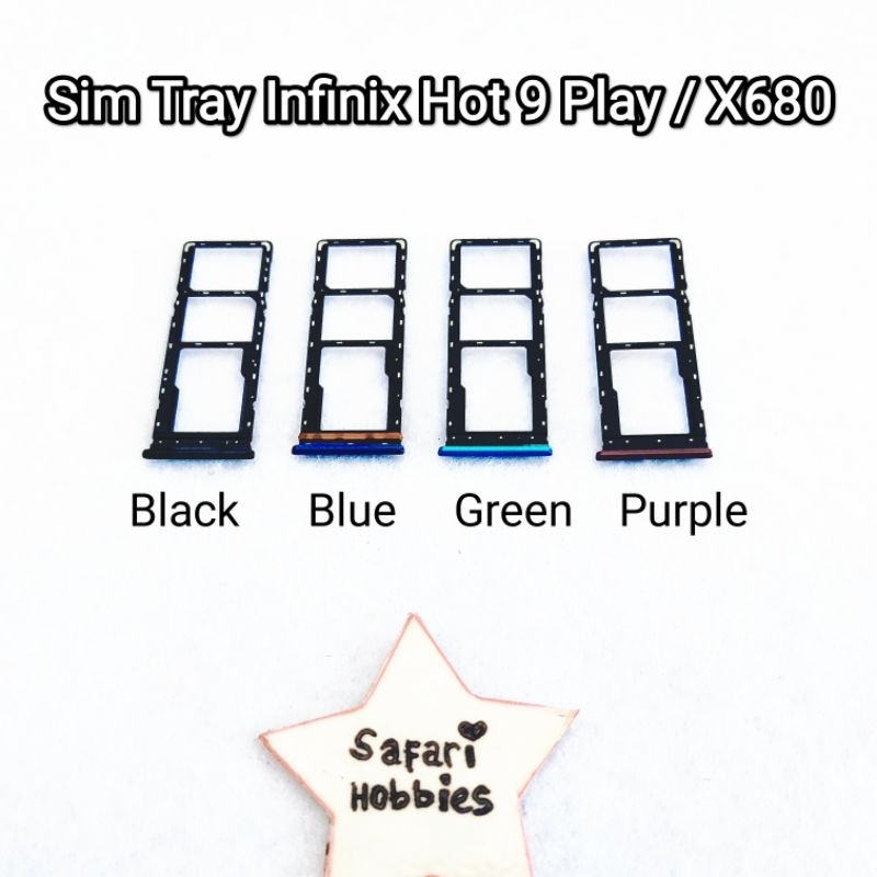 Sim Lock Infinix Hot 9 Play / X680 / Sim Tray