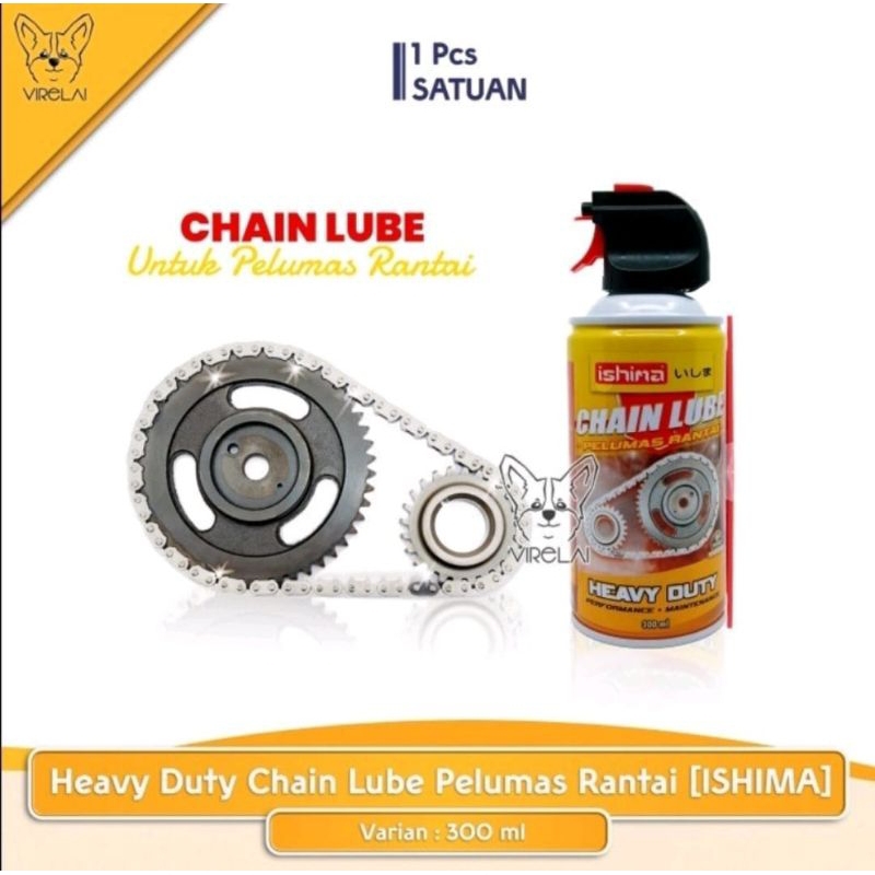 Heavy Duty Chain Lube Pelumas Rantai Japan Quality