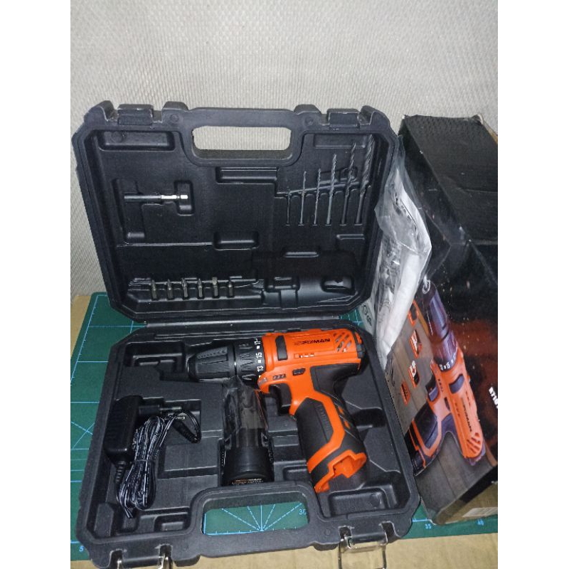 bor baterai 12V fixman profixman cordless drill 12V R7101-1B