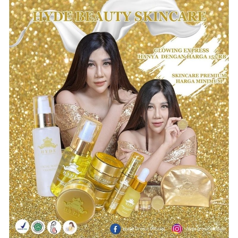 Hyde beauty skincare 100% ORI krim malam Forte