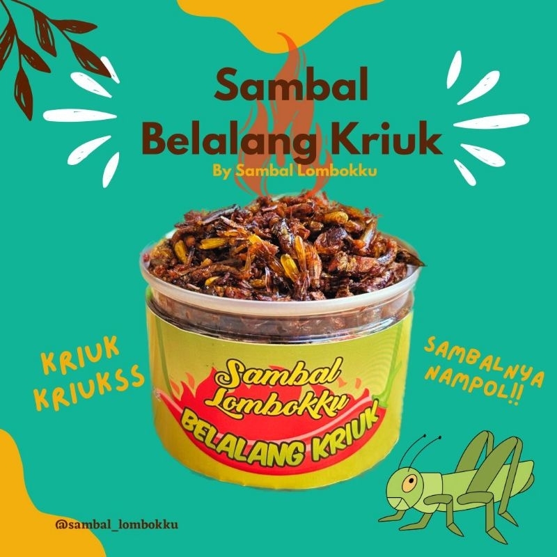 

Sambal Belalang Kriuk