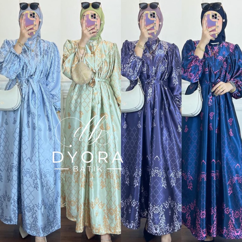 Gamis Maxmara Clea Raya M/L/XL/XXL/JUMBO Gamis Seragaman Lebaran Muslim High Quality