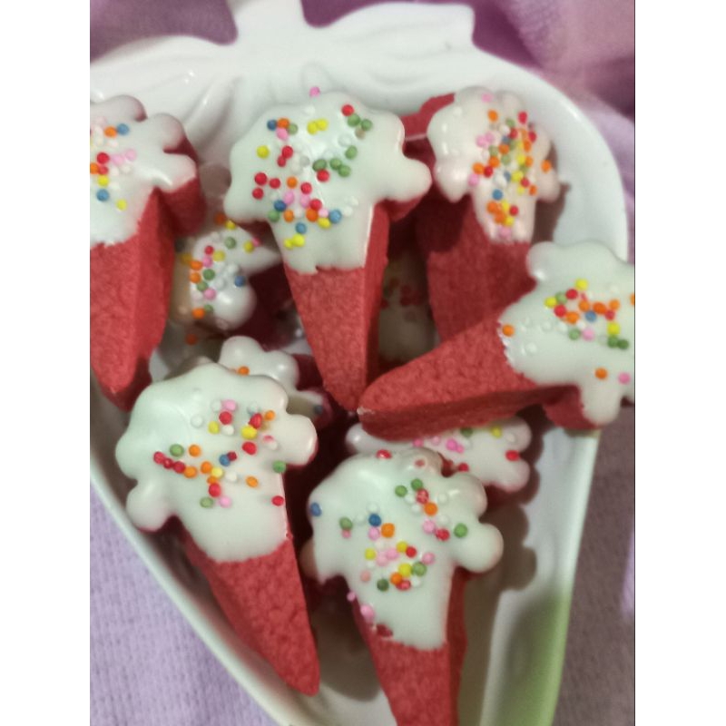 

cookies ice cream/kue kering bentuk ice cream