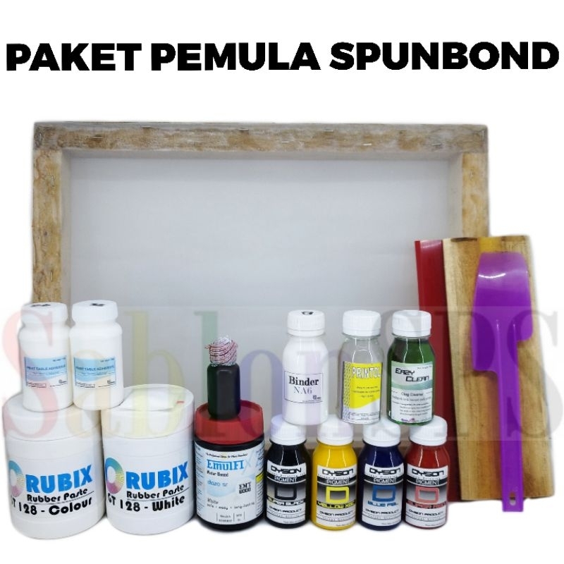 ALAT SABLON PAKET PEMULA GOODIE BAG SPUNBOND