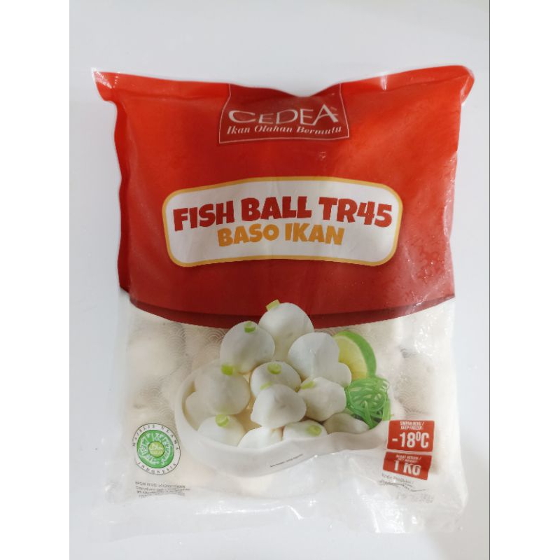 

CEDEA bakso ikan TR45 (fish ball) 1kg baso ikan TR45