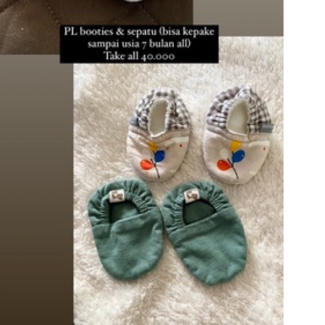Booties mamaya project & mere et moi (Preloved)