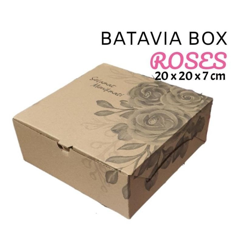 

box nasi motif uk 20x20x7 cm.