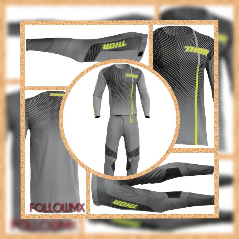 Jersey pants Thor trail adventure Jerset Thor prime motocross trail jersey pants thor jersey set tho