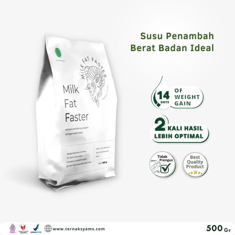 Susu bubuk etawa ternak syams varian milk fat 500 gram