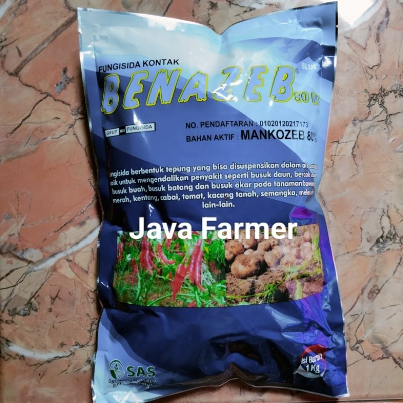 Fungisida BENAZEB 80 WP Kemasan 1Kg