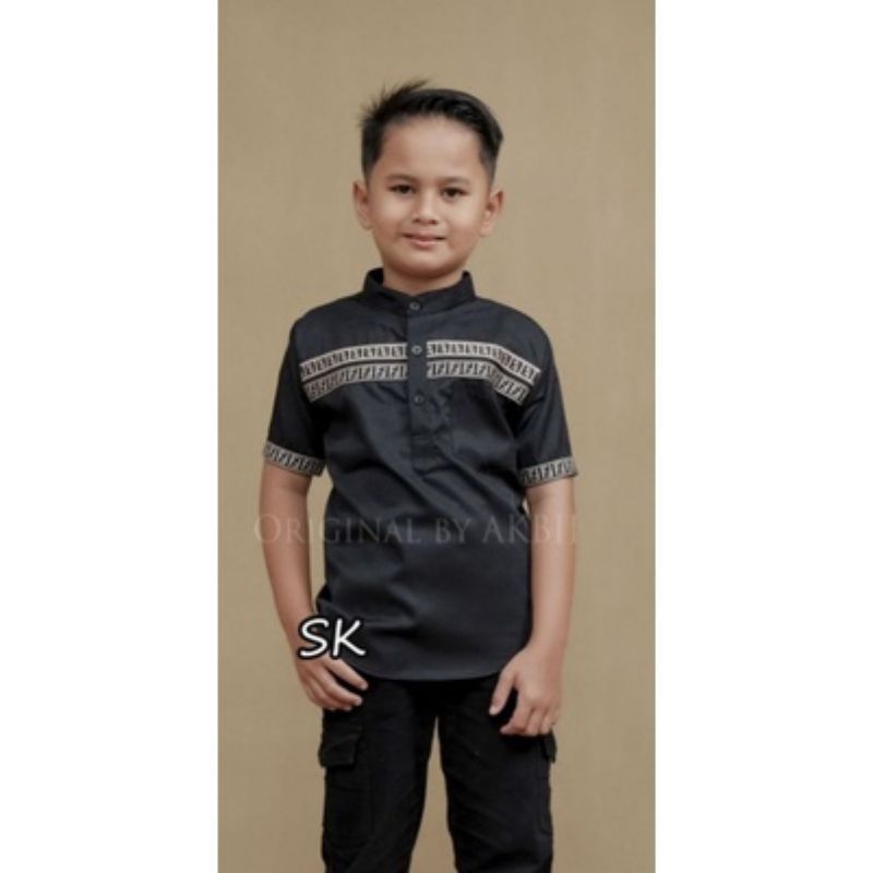 BAJU KOKO KURTA AYAH DAN ANAK  XXL USIA 11-13  TH TANGUNG