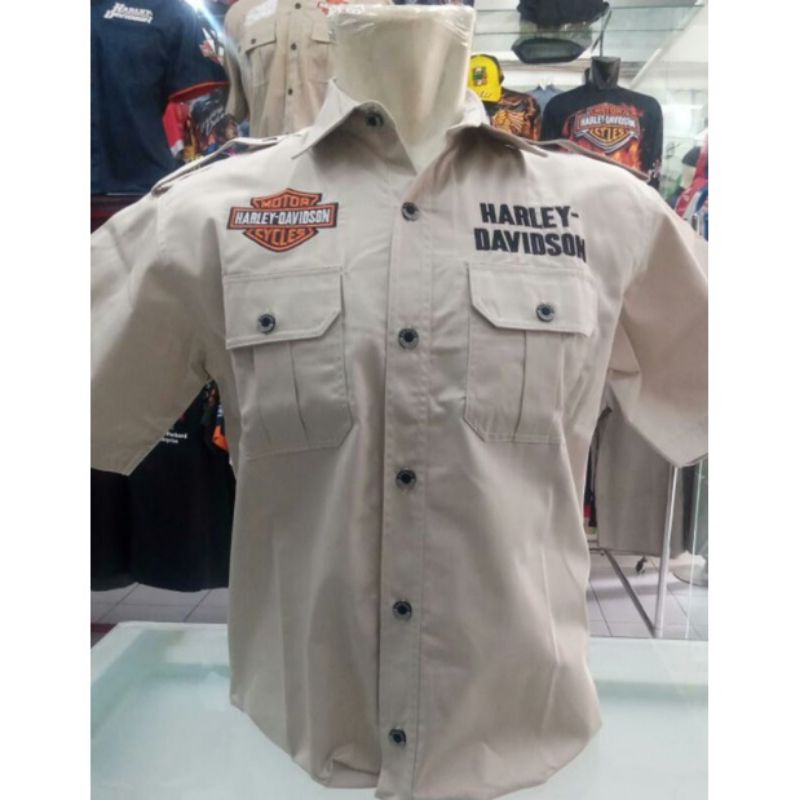 Baju Kemeja H DLengan Pendek Otomotif