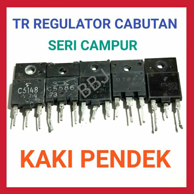 TR REGULATOR   TRANSISTOR REGULATOR CABUTAN KAKI PENDEK