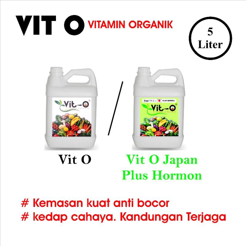 VIT-O VIT O VITAMIN TANAMAN SUPER VITAMIN ORGANIK 5 L