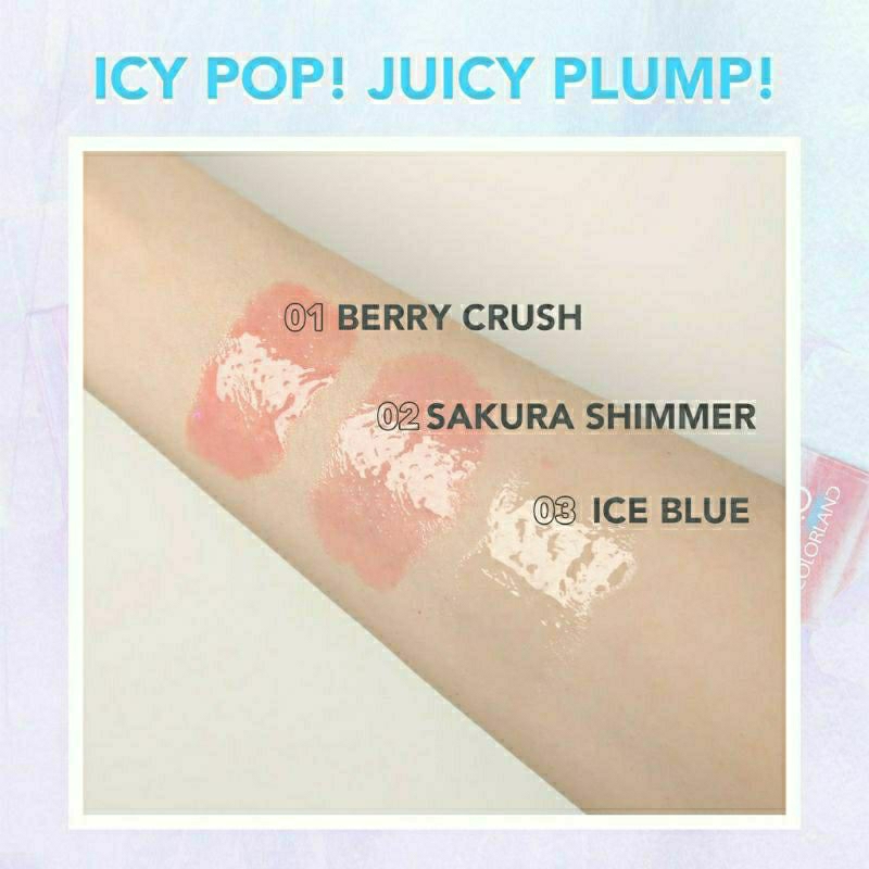 YOU Colorland Icy Glow Lip Serum- Perawatan Bibir