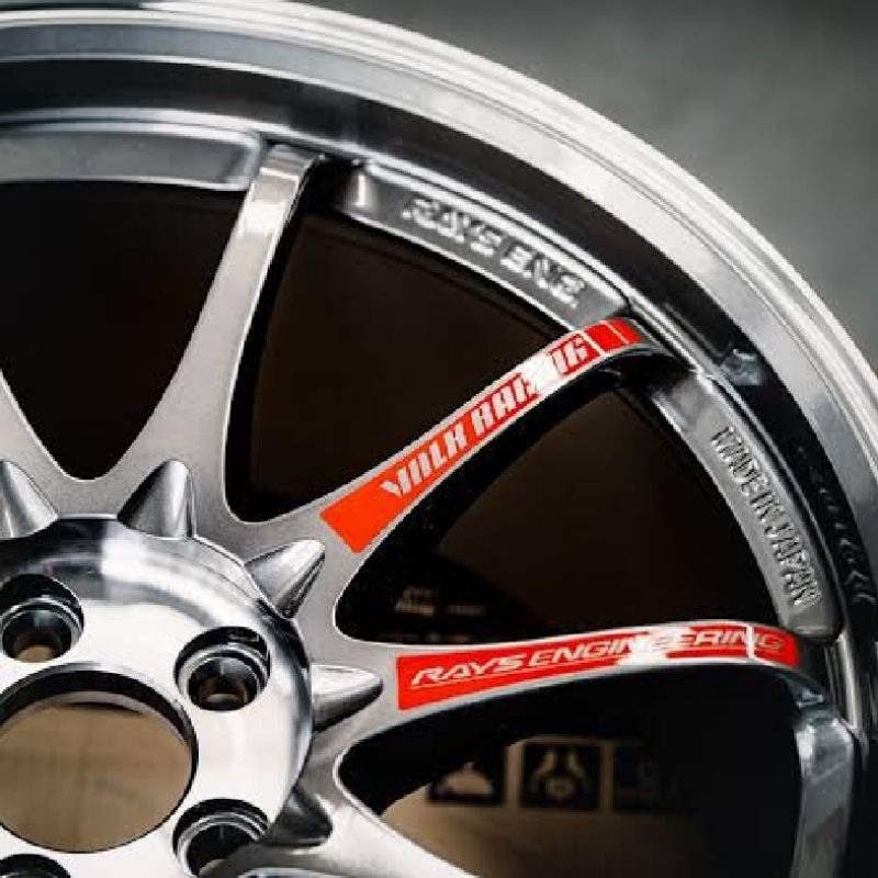 sticker velg volk racing rays engginering CE28 SL