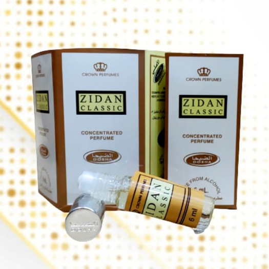 Parfum Dobha Zidan Clasic 6 Ml 1 Bok Isi 6 Pcs