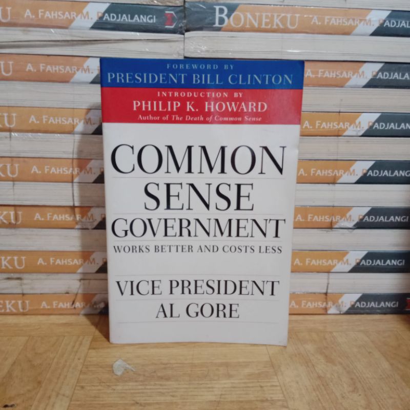 

BUKU ORIGINAL - COMMON SENSE GOVERNMENT