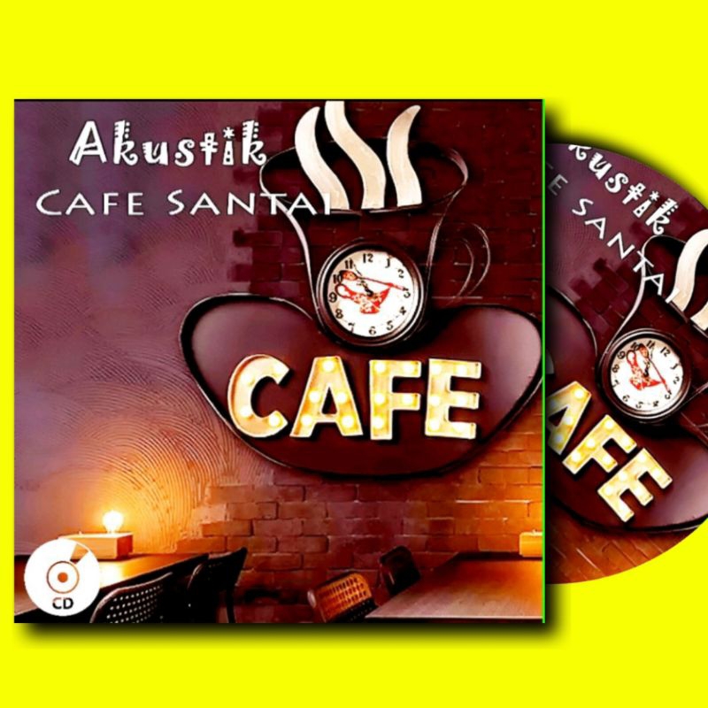 KASET CD COMPACT DISC-KASET CD MOBIL LAGU AKUSTIK CAFE TERBARU-KASET CD LAGU COVER AKUSTIK-KASET CD 