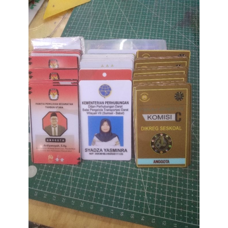 

ID CARD || NAME TAG Langsung Jadi