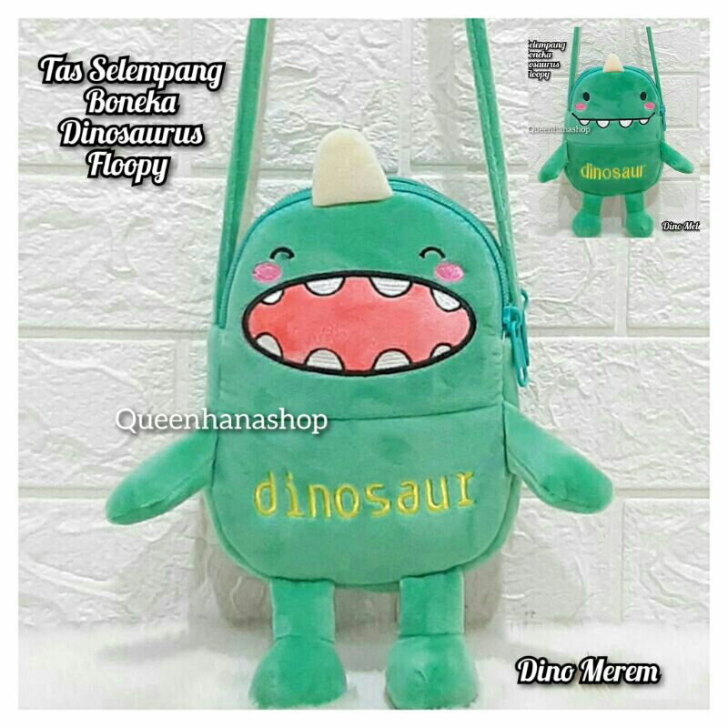 Tas Ransel Dinosaurus / Backpack Dinosaurus / Tas Boneka Anak Laki Laki