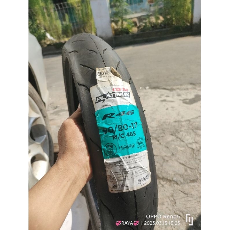 Corsa r46 90/80 17 platinum