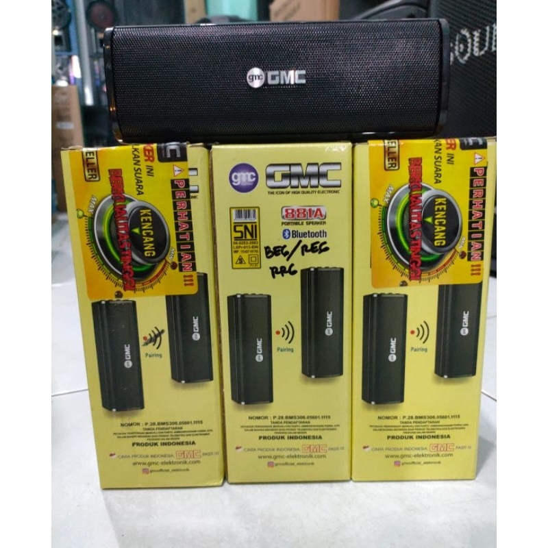 Speaker Bluetooth GMC 811A original Full bass