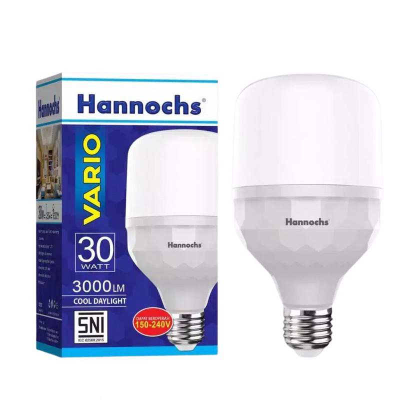 Lampu LED 30W Vario HANNOCHS / Light bulb Bohlam Bola lampu 30 Watt