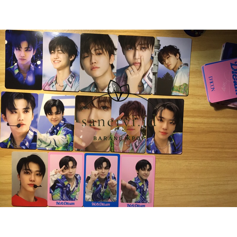 PC JAEMIN DICON 102 sharing photocard dicon NCT DREAM JAEMIN DICON MINI EDITION OFFICIAL