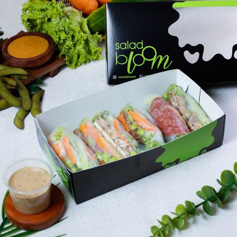 

Salad sayur wrap mix - 6 rolls