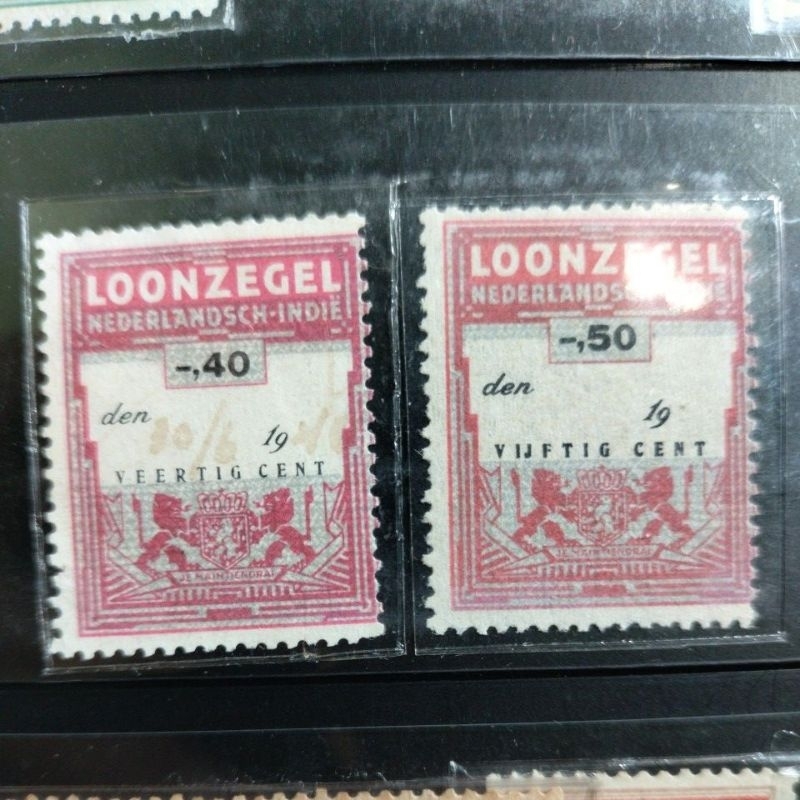 

40&50 loonzegel