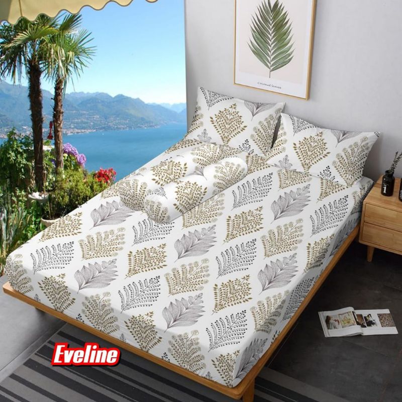 (RAK 06)sprei homemade motif bunga