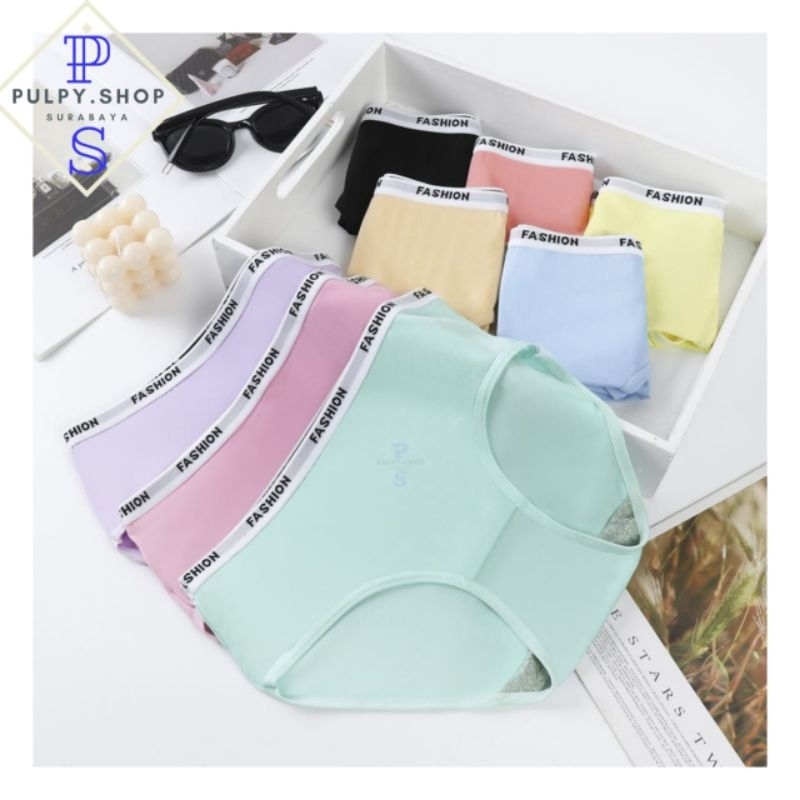 Celana Dalam Wanita CD Underwear Undies List Fashion Brief Jumbo PS