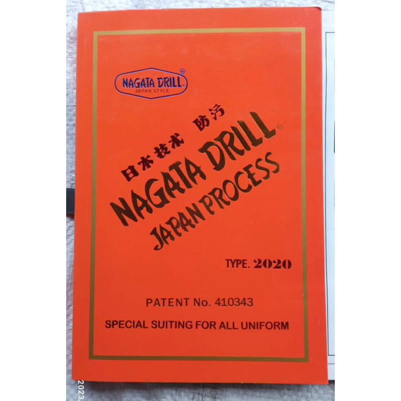 Original Nagata Japan drill-Japan Style Nagata Drill-Kain Seragam Nagata Japan Drill Ecer 1/2 Meter